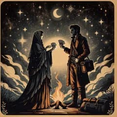 The Fortune Teller and the Wanderer: A Tale of Destinies Entwined