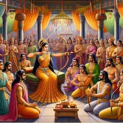 The Swayamvara of Draupadi
